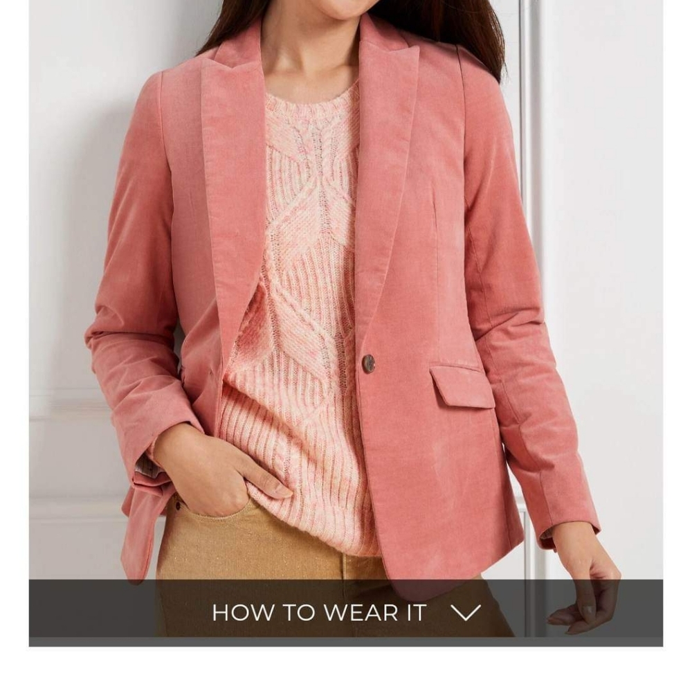 Talbot Velveteen Blazer
